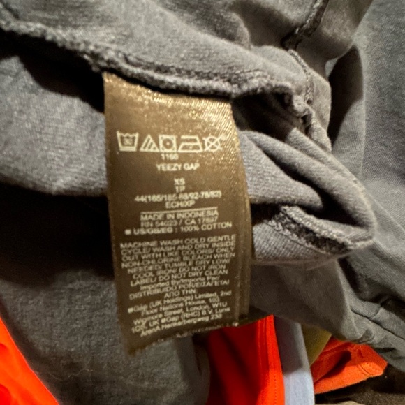 Yeezy (Gap)Dark Blue Long Sleeve-XS - Picture 5 of 6